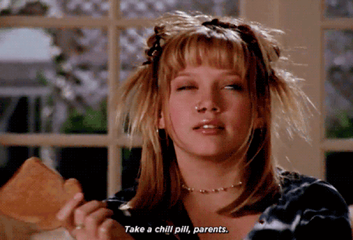take-a-chill-pill-parents-gif-on-lizzie-mcguire-700x