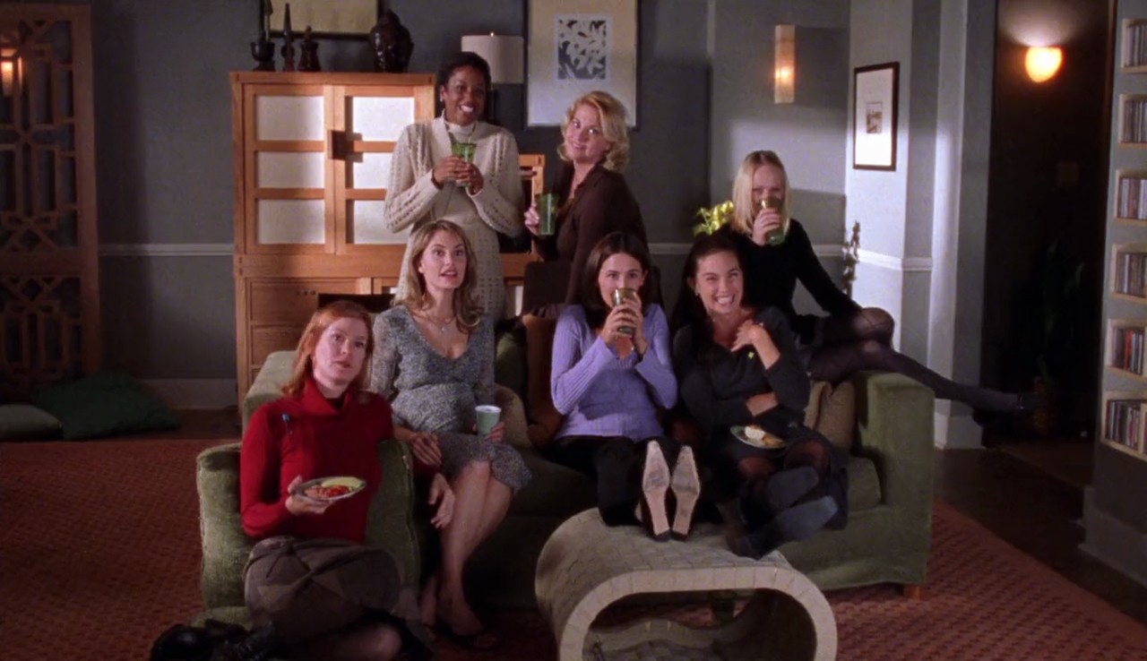 Baby-Shower-Ladies-Take-the-Deviled-Eggs-Gilmore-Girls