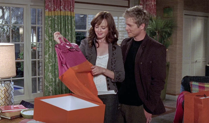 Well, well, well. A Birkin bag. A Birkin bag! A Birkin bag for Rory. :  r/GilmoreGirls